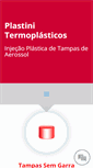 Mobile Screenshot of plastini.com.br